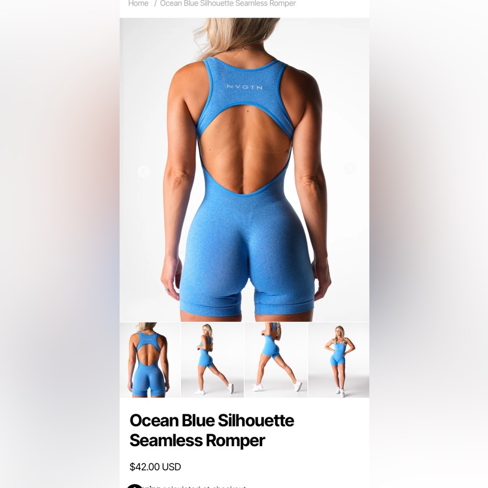 NVGTN Blue Jumpsuit